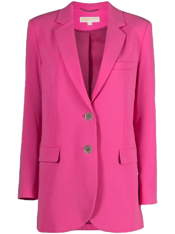 urban streetwear jacket for women -Mmk Women's Jackets pink