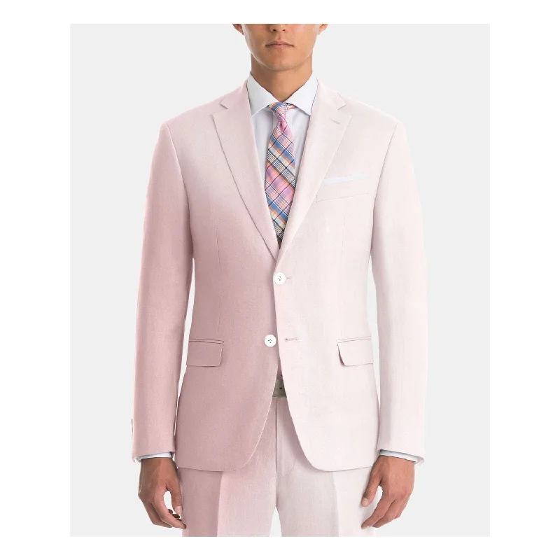 sophisticated evening coat for women -Ralph Lauren Men's Classic Fit Sport Coat Pink Size 50