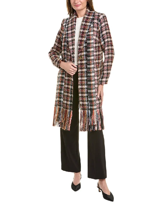 sleek minimalist coat for women -cabi Regency Coat