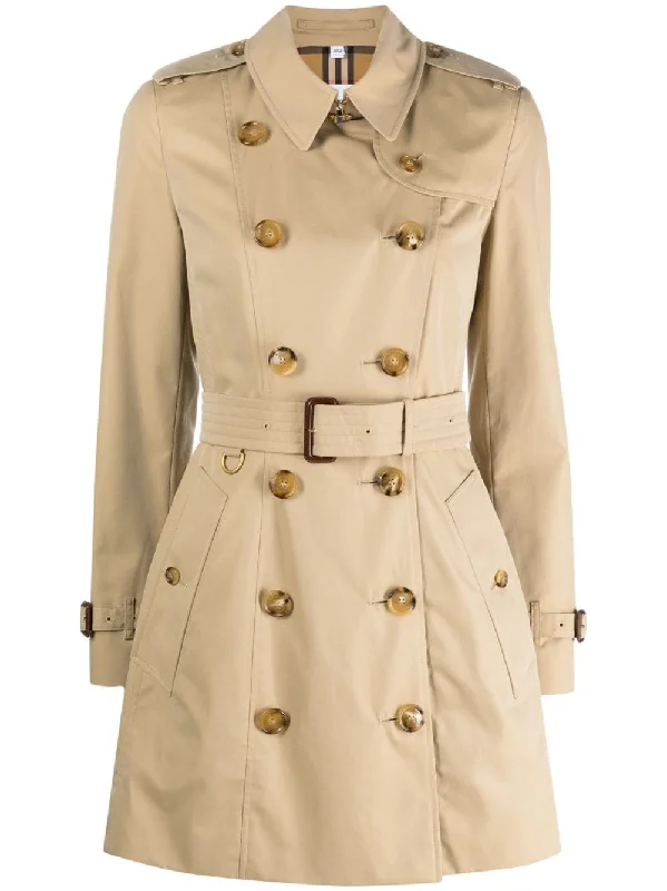 women's double-breasted coat -Burberry Women's Coats