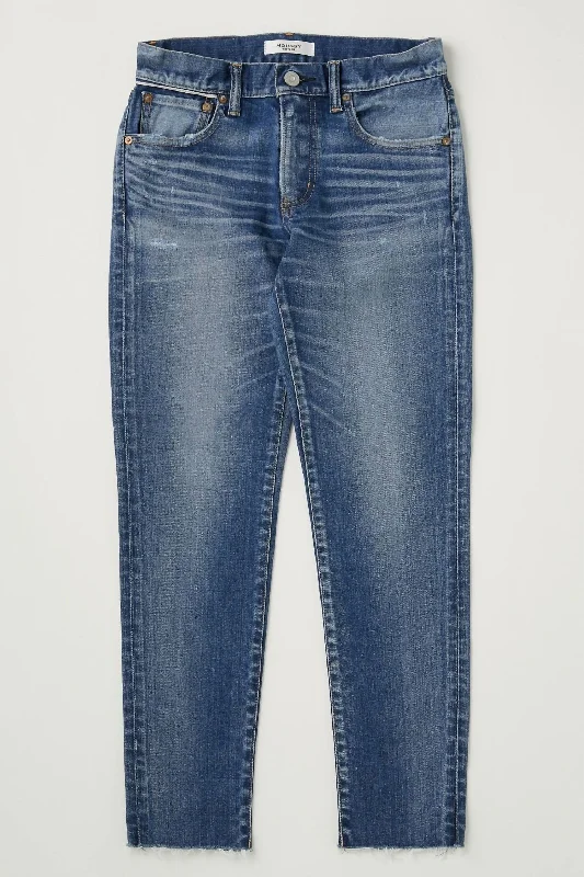 women's distressed loose fit jeans -Vintage Appleton Jean In Blue