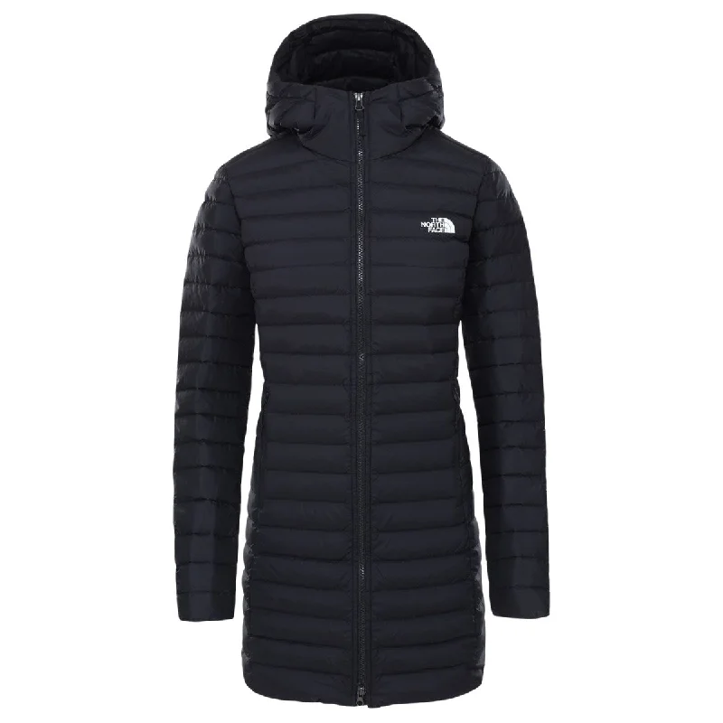 women's classic pea coat -The North Face Womens Stretch Down Parka TNF Black S