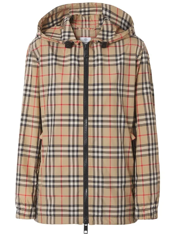 ladies' lightweight anorak coat -Burberry Women's Jackets