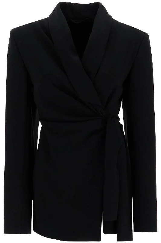 urban streetwear jacket for women -Max Mara Pianoforte Women's 'Comma' Robe Jacket