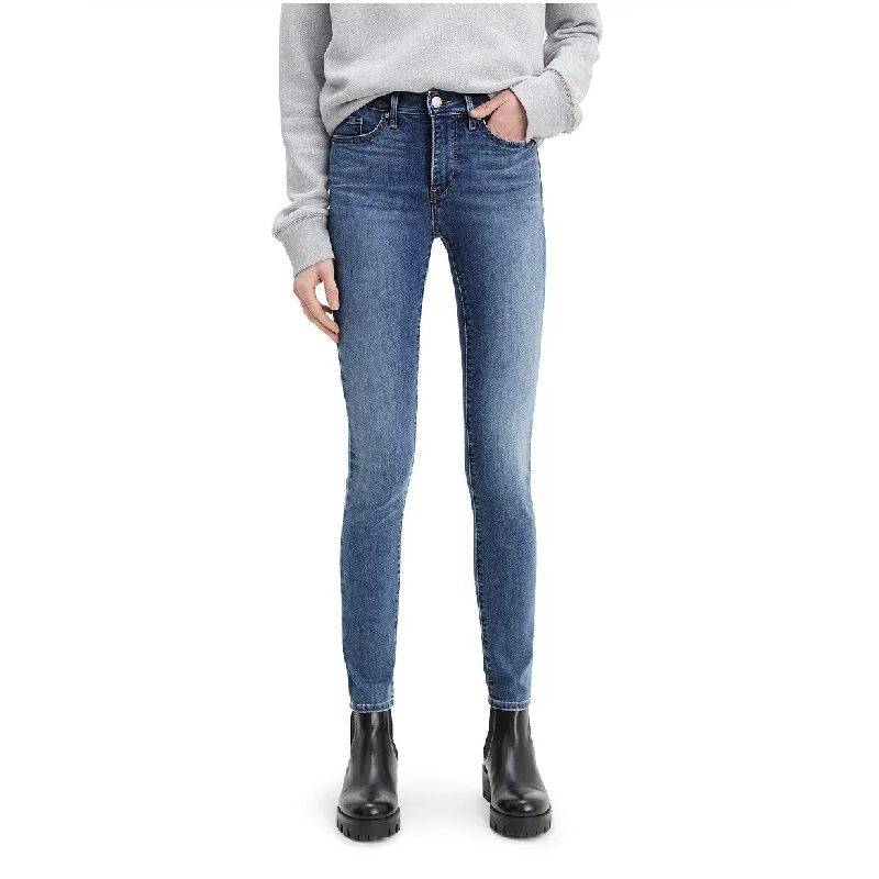 ladies' ankle-length skinny jeans -Levi's Women's 311 Shaping Skinny Jeans Dark Blue Size 26 W - 26 W