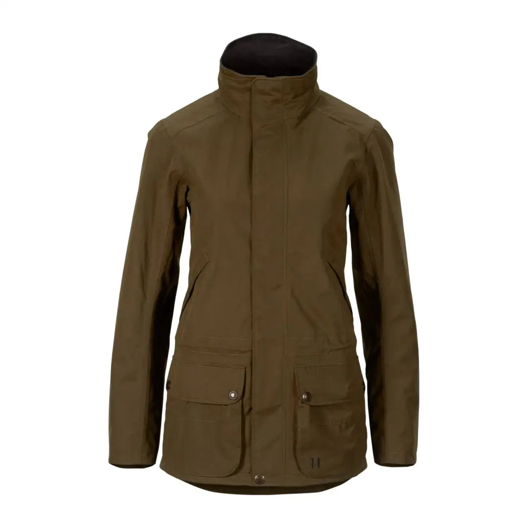 stylish fleece-lined coat for women -Harkila Retrieve Lady Jacket