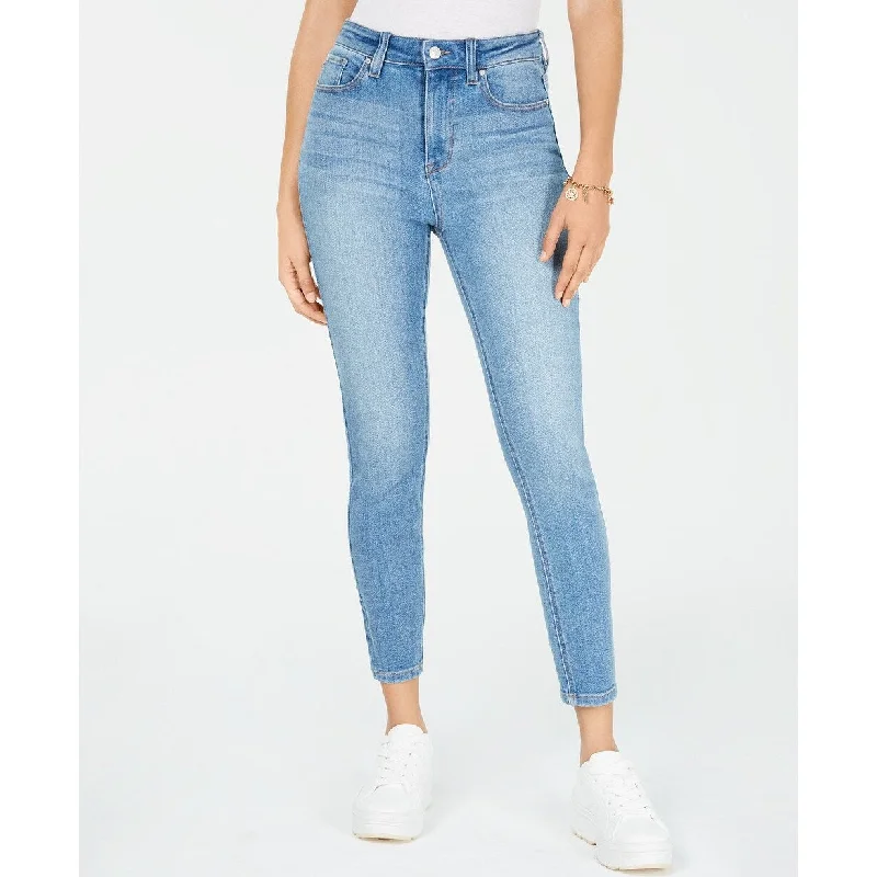 chic cropped ankle jeans for ladies -Celebrity Pink Juniors' Ankle Skinny Jeans Blue Size 5