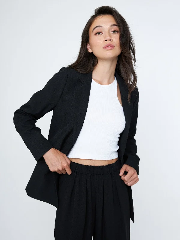 ladies' fur-lined jacket -Rupert Suiting Blazer