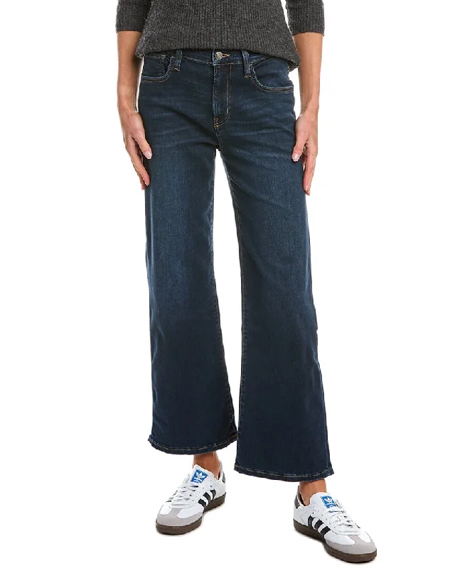 ladies' ultra-high-rise jeans -HUDSON Jeans Rosalie Venus Wide Leg Jean