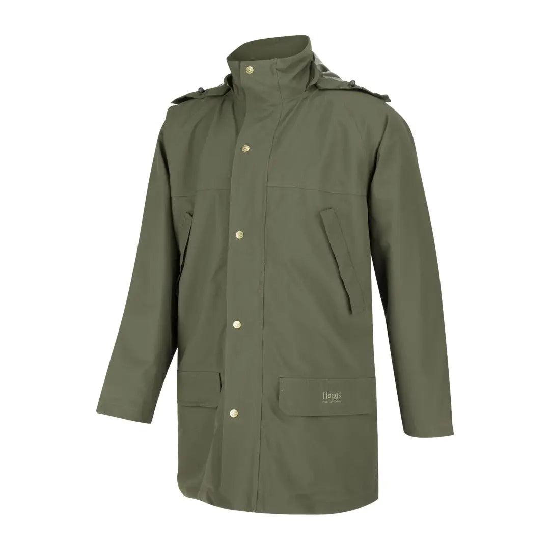 ladies' quilted coat -Hoggs of Fife Green King II Waterproof Jacket