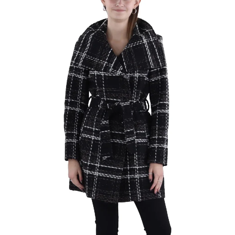 professional work blazer for women -Womens Wool Blend Long Wool Coat