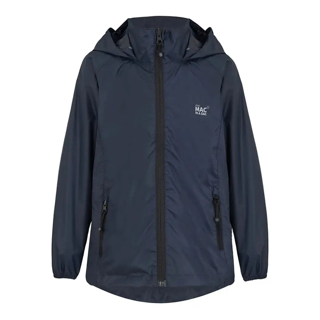 ladies' fleece zip-up jacket -Mac in a Sac Origin 2 Kids Jacket