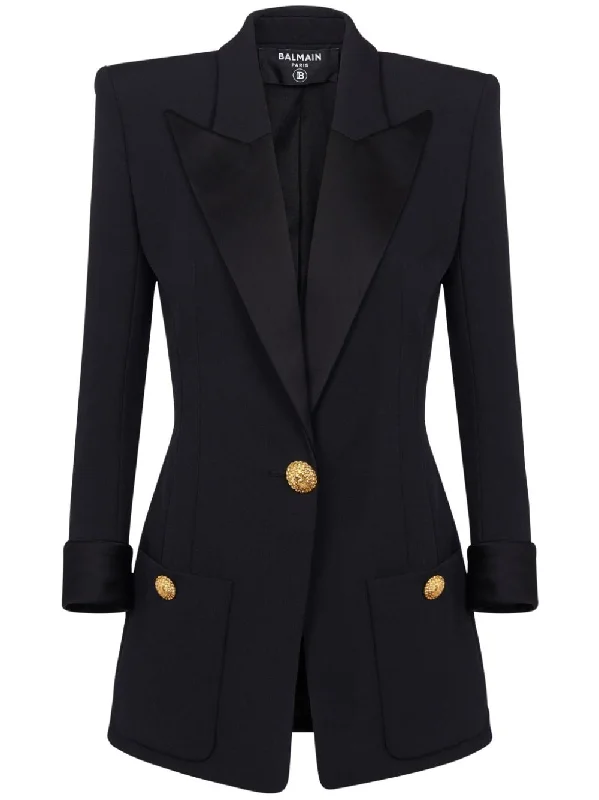 women's elegant cape coat -Balmain Women's Jackets