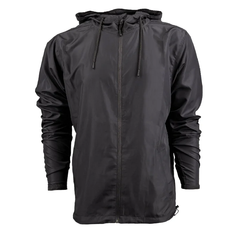 women's varsity bomber jacket -Burnside Lightweight Wind Breaker