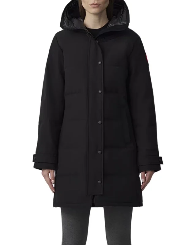 ladies' puffer jacket -Canada Goose Shelburne Parka