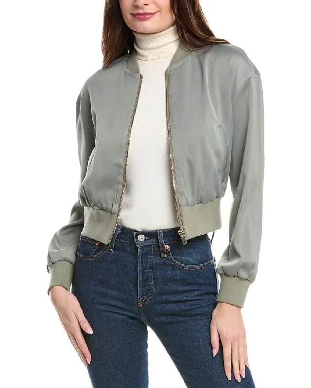 versatile trench coat for ladies -Generation Love Adalyn Bomber Jacket