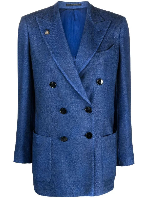 ladies' quilted coat -Gabriele Pasini Women's Jackets blue