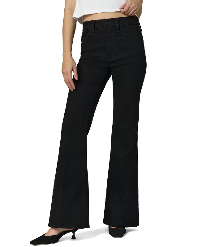 women's button-fly mom jeans -JOE'S Jeans Petite Pluto High-Rise Flare Jean