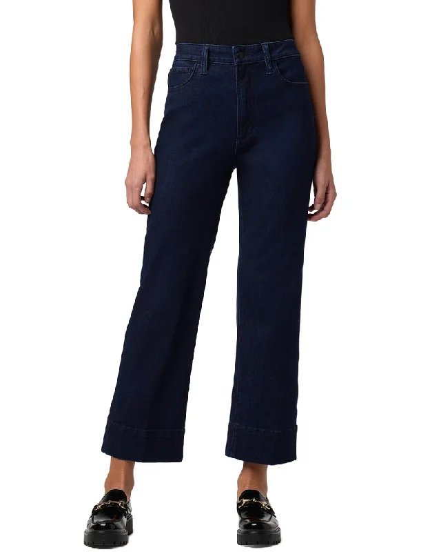 classic straight-fit jeans for women -JOE'S Jeans Indigo Rinse Wide Leg Jean