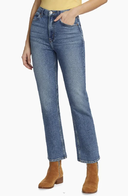 ladies' relaxed wide-leg denim -70's Crop Boot Jeans In Mid 70S